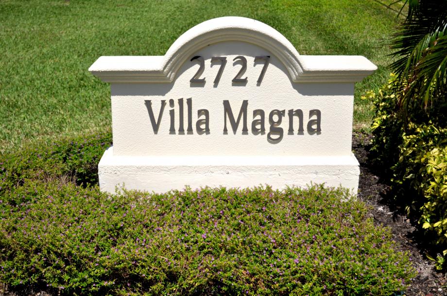 Villa Magna Sign